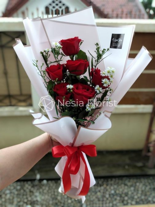 Hand Buket Bouquet Nesia Florist Toko Bunga Palembang