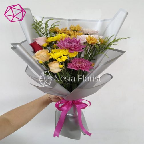 Bunga Tangan Nesia Florist Palembang