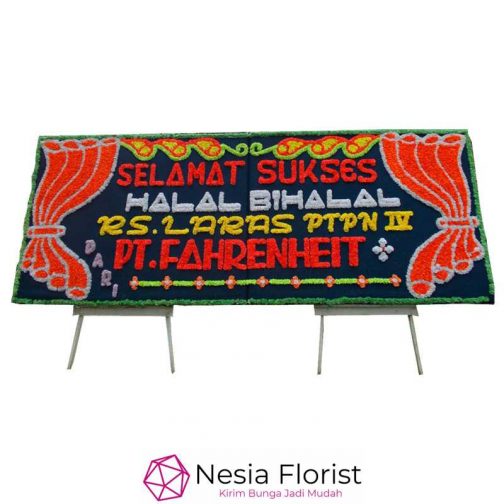 Bunga Papan Ucapan Halal Bihalal Toko Bunga Online Nesia Florist