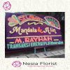 Karangan Bunga Papan Pernikahan Nesia Florist Toko bunga Palembang